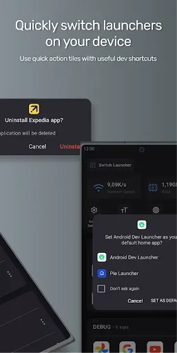 Скриншот 6 — Android Developer Launcher