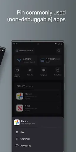 Скриншот 8 — Android Developer Launcher