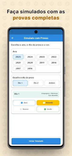 Скриншот 5 — Enem 2026 Questões e Simulados