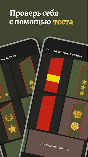 Скриншот 2 — Погоны и звания России