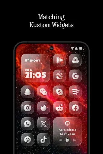 Скриншот 3 — Glass Icons