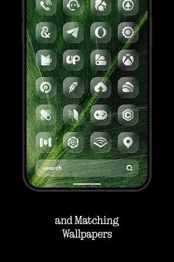 Скриншот 4 — Glass Icons