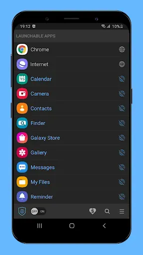 Скриншот 1 — Net Blocker - Firewall per app