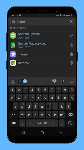 Скриншот 3 — Net Blocker - Firewall per app