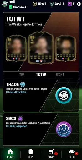 Скриншот 1 — NT FUT 25 Draft + Pack Opener