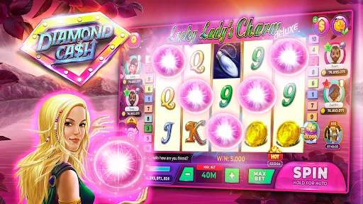 Скриншот 1 — Diamond Cash Slots Casino Игра