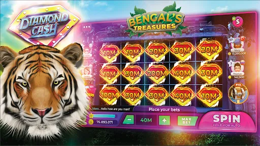 Скриншот 3 — Diamond Cash Slots Casino Игра