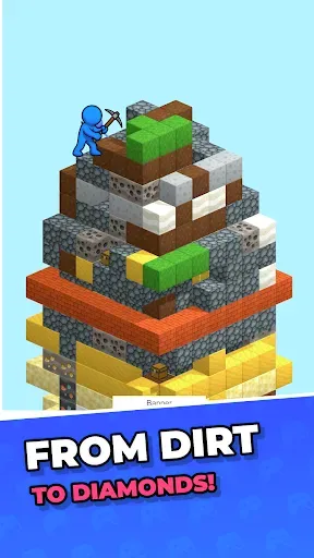 Скриншот 4 — Idle mine digger: arcade game