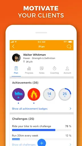 Скриншот 3 — Virtuagym Coach