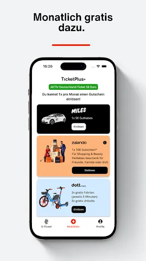 Скриншот 3 — Deutschlandticket App Ticket+