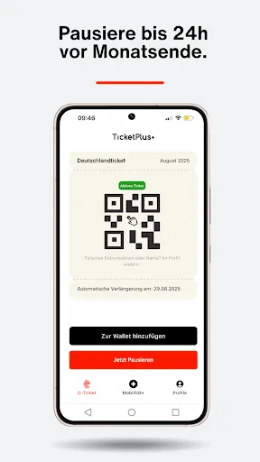 Скриншот 5 — Deutschlandticket App Ticket+