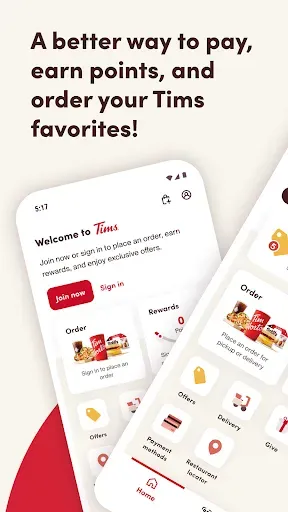 Скриншот 1 — Tim Hortons