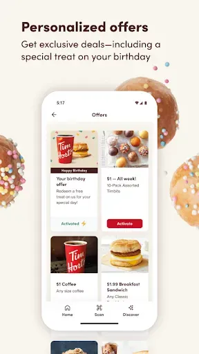 Скриншот 3 — Tim Hortons
