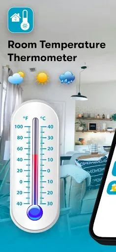Скриншот 1 — Термометр для комнаты