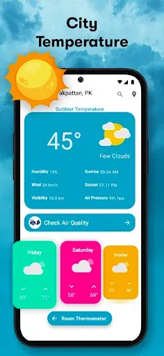 Скриншот 3 — Термометр для комнаты