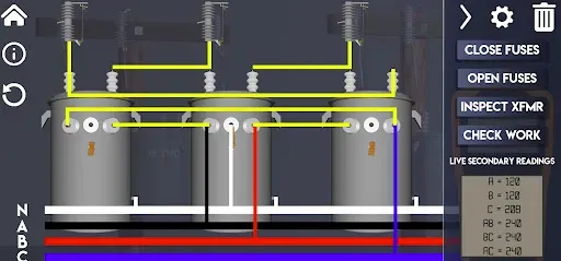 Скриншот 3 — Lineman's Reference - XFMR Lab