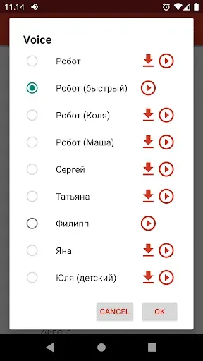 Скриншот 7 — Говорящие часы DVBeep