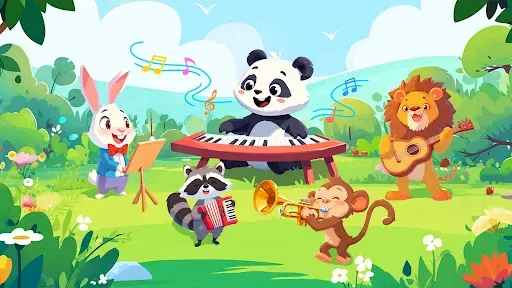 Скриншот 1 — Baby Dino Piano: Детские игры