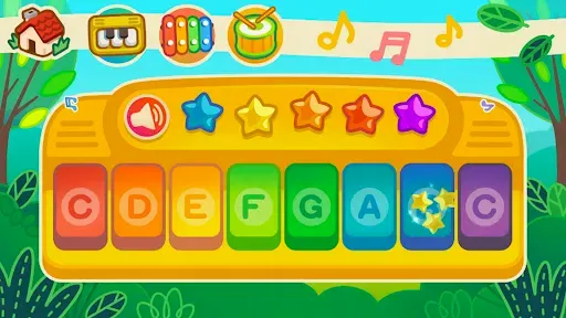 Скриншот 8 — Baby Dino Piano: Детские игры