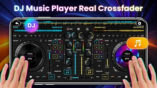 Скриншот 1 — DJ-микшер-студия Pro-Ремикс DJ
