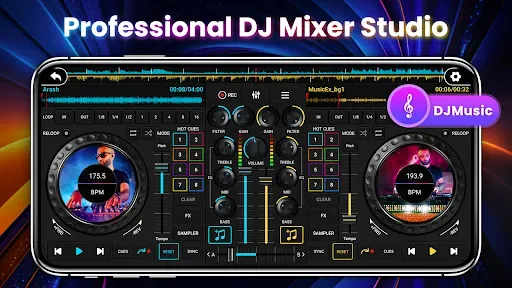 Скриншот 2 — DJ-микшер-студия Pro-Ремикс DJ