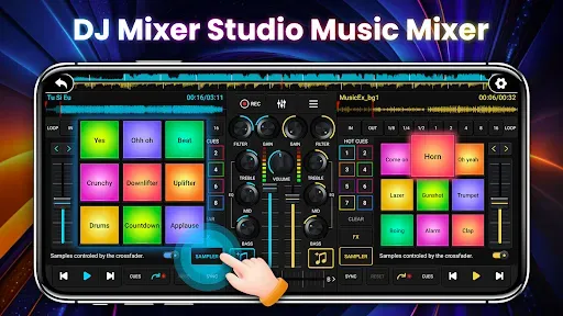 Скриншот 3 — DJ-микшер-студия Pro-Ремикс DJ