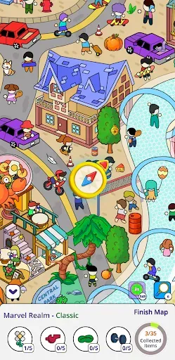 Скриншот 4 — Zoom World: Seek City Maps