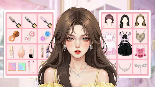 Скриншот 1 — ビューティーメイクアップ : メイクゲーム・美容ゲーム
