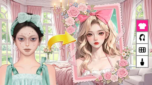 Скриншот 2 — ビューティーメイクアップ : メイクゲーム・美容ゲーム
