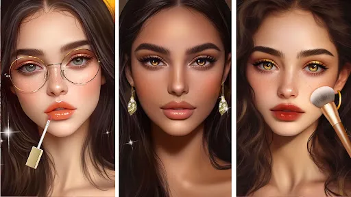 Скриншот 2 — DIY Makeup: Макияж Игрa
