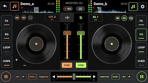Скриншот 2 — DJ музыкальный микшер студия