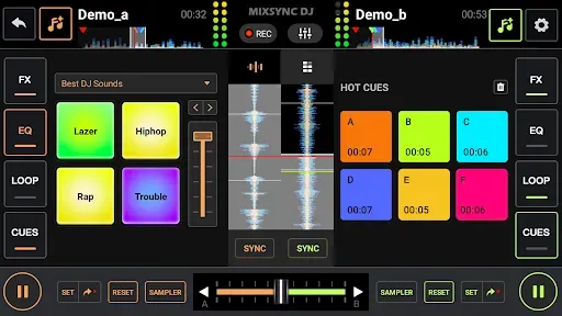 Скриншот 3 — DJ музыкальный микшер студия
