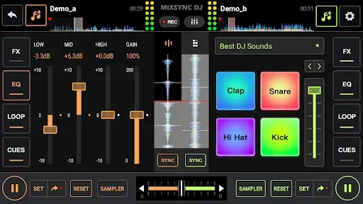 Скриншот 5 — DJ музыкальный микшер студия