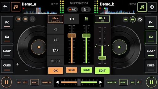 Скриншот 5 — DJ музыкальный микшер студия