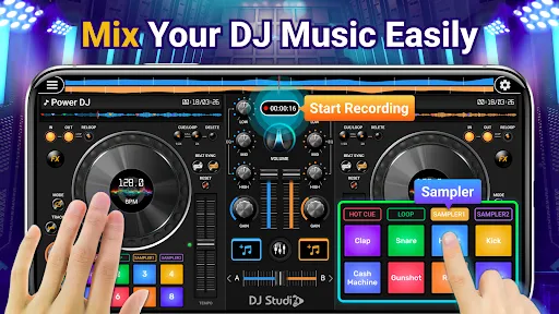 Скриншот 1 — DJ Микс Студия микшер