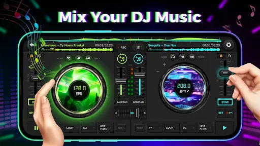 Скриншот 1 — DJ-микшер - DJ музыку ремикс