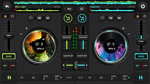 Скриншот 1 — DJ-микшер - DJ музыку ремикс