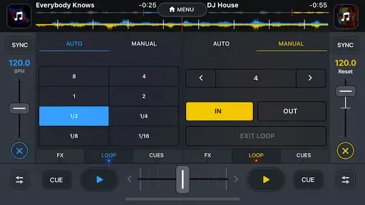 Скриншот 3 — Dj it! - музыкальный микшер