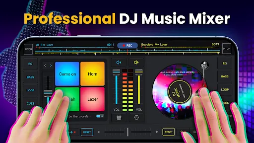 Скриншот 1 — DJ Mix - DJ Музыкальный микшер