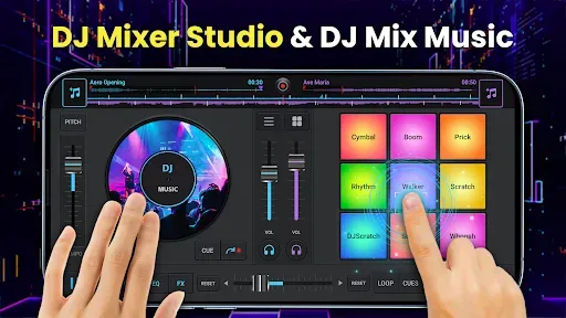 Скриншот 1 — DJ микшерная студия Pro