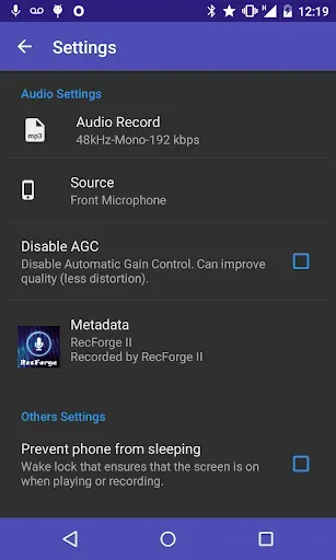 Скриншот 5 — RecForge II Pro - Audio Record