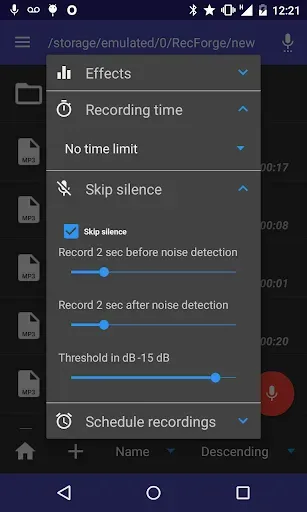 Скриншот 6 — RecForge II Pro - Audio Record