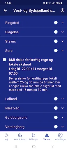 Скриншот 8 — DMI Vejr