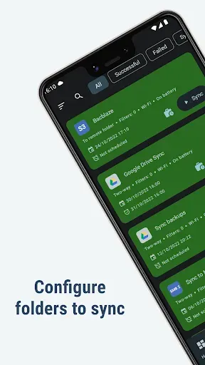 Скриншот 2 — FolderSync Pro