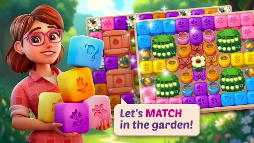 Скриншот 1 — Lily's Garden - Игры три в ряд