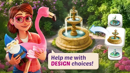 Скриншот 3 — Lily's Garden - Игры три в ряд