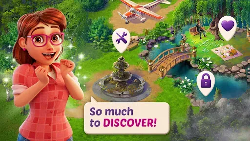 Скриншот 5 — Lily's Garden - Игры три в ряд