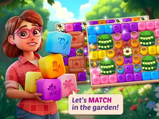 Скриншот 6 — Lily's Garden - Игры три в ряд