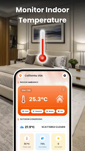 Скриншот 2 — Room Temperature Weather