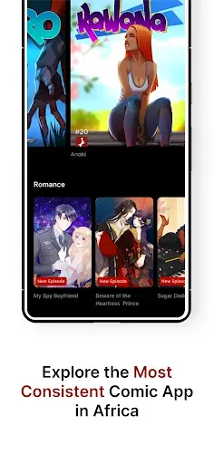 Скриншот 2 — Zebra Comics: Webtoons & Manga